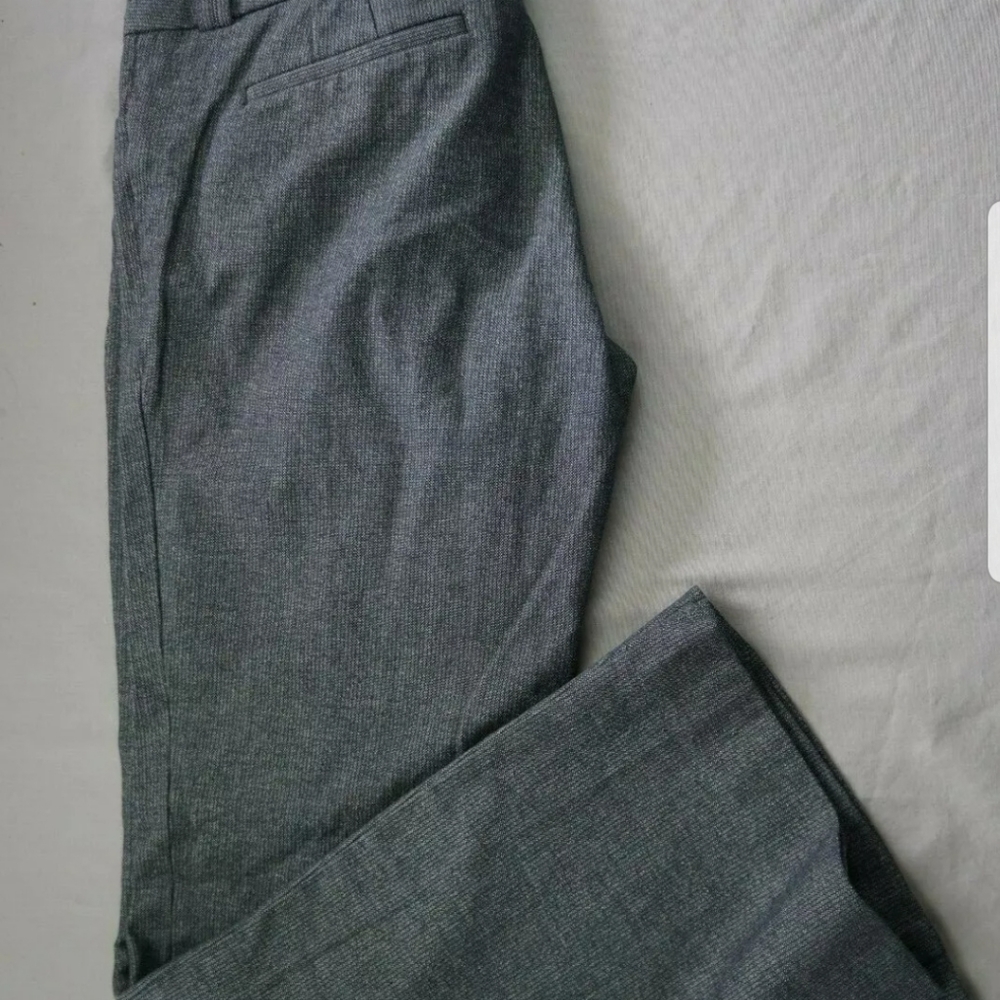Banana Republic Sloan Flare in Navy Stripe Pants